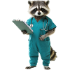Waschbär