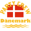 Dänemarkurlaub Party Crew Feiern Ferien Strand