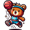 Basketball bear