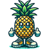 Cute pineapple