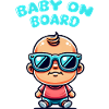 baby comic sonnenbrille