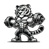 Tiger Bodybuilder