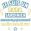 Papa jardinier,cadeau fête des pères,Noël