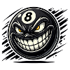 Evil 8-Ball – The Grinning Billiard Monster