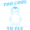 too cool to fly gift