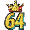 64 Nombre Couronne