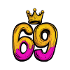 69 Zahl Krone