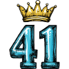 41 Zahl Krone