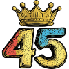 45 Number Crown