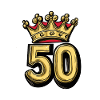 50 Number Crown