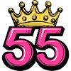 55 Number Crown