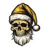 Santa Claus Skull