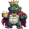 Alligator Beer Funny