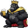 Gorilla Beer Funny