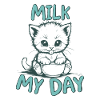 Milk My Day Cats Shirt