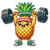 Strong Pineapple - Fitness Edition