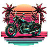 Ride & Chill 🏍️🌴