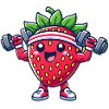 Strong Strawberry - Fitness Edition
