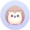 Hedgehog Cartoon Illustration