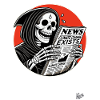 Grim Reaper og klimaendringer nyhetsoverskrift