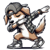 Dog Dabbing Comic