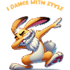 Bunny Dabbing Comic