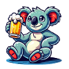 koalabär bier comic