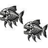 Skeleton Piranha 2