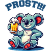 Koala Bear Beer Comic