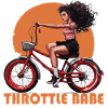 curly throttle babe