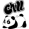 Panda and chill