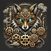 Steampunk Fox Sentinel