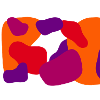 Modernes Design in Colourblocking