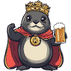 Seal Animal Beer Funny