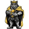 Wolf Beer Funny