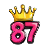 87 Zahl Krone