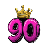 90 Number Crown