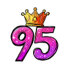 95 Number Crown