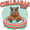 Chillbara - Relaxed Capybara Design