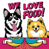 Comic Dogs - We Love Food