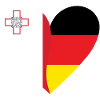 Malta Germany Heart