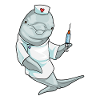 Dolphin Nurse Syringe