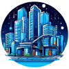City Night Sky