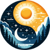 Yin Yang Soleil et Lune