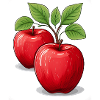 Red apples