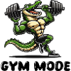 Crocodile Comic Fitness Gym