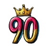 90 Number Crown