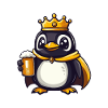 Penguin Beer Funny