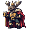 Moose Beer Funny