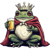 Frog Beer Funny